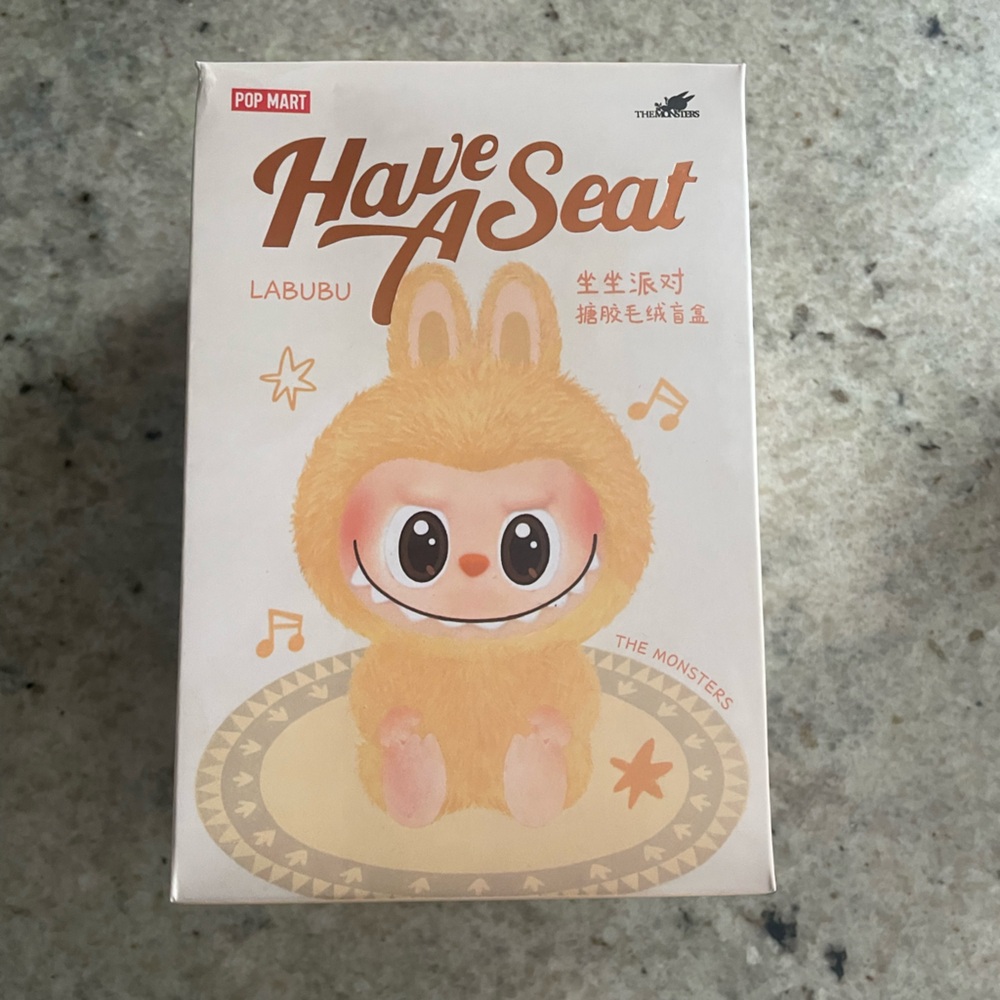 Pop Mart Labubu Plush Toy - Soft Cream